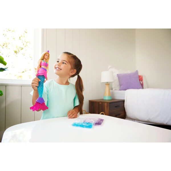 Barbie Dreamtopia Syrena mit Brokatschleim – Kreatives und magisches Spiel für Kinder