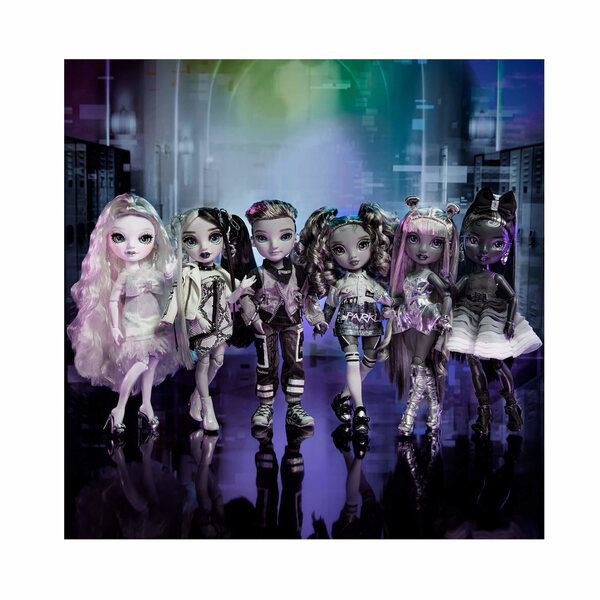 Rainbow High Shadow High - Bambola Nicole Steel Serie 1, Moda e Talento