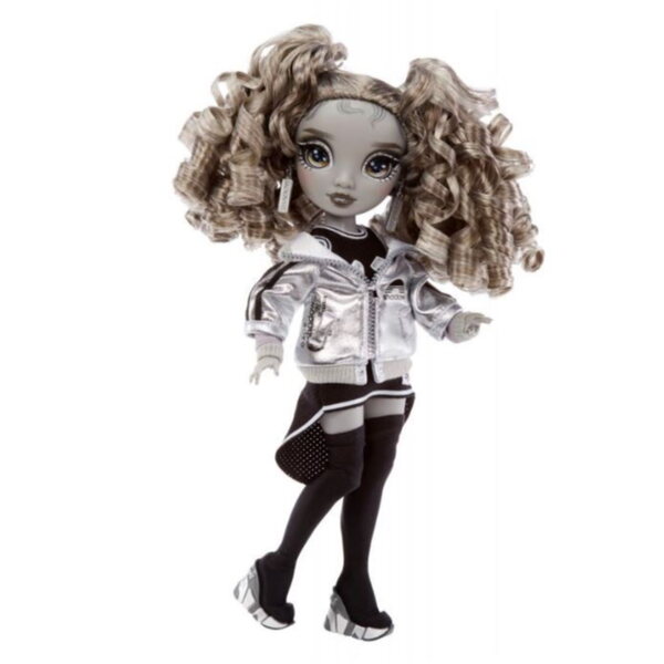 Rainbow High Shadow High - Bambola Nicole Steel Serie 1, Moda e Talento