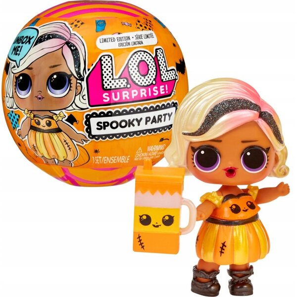 LOL SURPRISE Pumpkin Doll Pretty Halloween Spooky Party Edizione Limitata