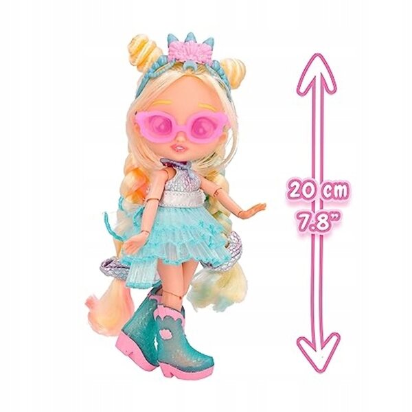 Bambola Stella BFF by Cry Babies con capelli lunghi e abiti alla moda 20cm