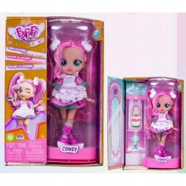 Bambola Stella BFF by Cry Babies con capelli lunghi e abiti alla moda 20cm