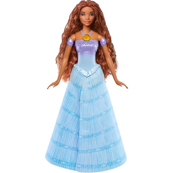 Bambola Disney Ariel Mattel da 29 cm con magica trasformazione da sirena