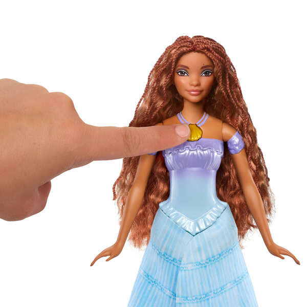 Bambola Disney Ariel Mattel da 29 cm con magica trasformazione da sirena