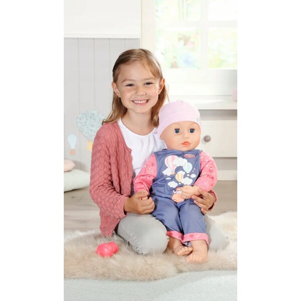 Baby Annabell Puppe 54 cm mit Schlaffunktion und Zubehör inklusive
