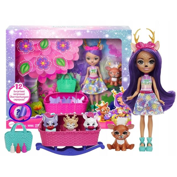 Enchantimals Baby Best Friends Danessa Deer – Puppe und Haustier