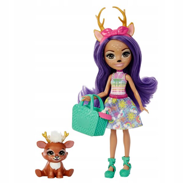 Enchantimals Baby Best Friends Danessa Deer – Puppe und Haustier