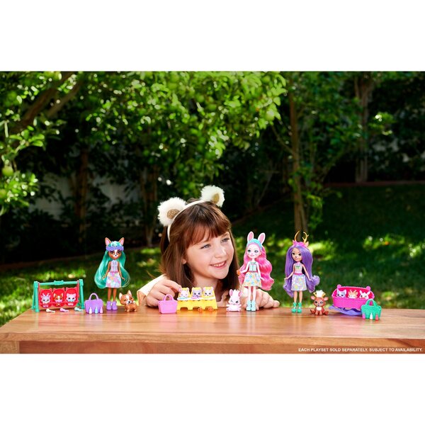 Enchantimals Baby Best Friends Danessa Deer – Puppe und Haustier