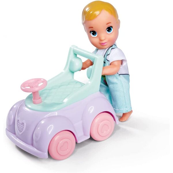 Steffi, la bambola babysitter con bambino cavalcabile - un set per bambini dai 3 anni in su