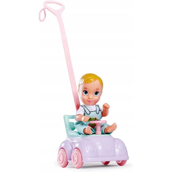 Steffi, la bambola babysitter con bambino cavalcabile - un set per bambini dai 3 anni in su