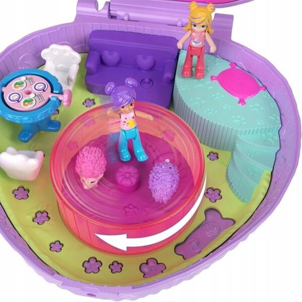 POLLY POCKET Zestaw kompaktowy Kawiarenka jeżyka