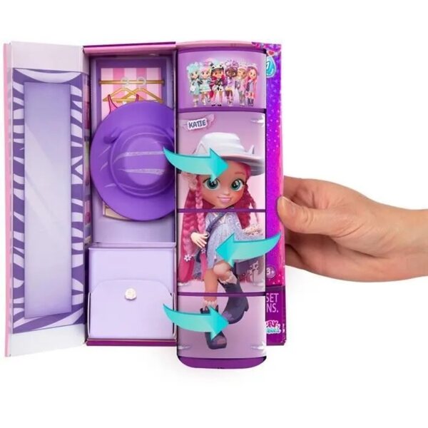 Cry Babies BFF Katie 20 cm große Puppe mit Kleidung, Accessoires und beweglichem Körper