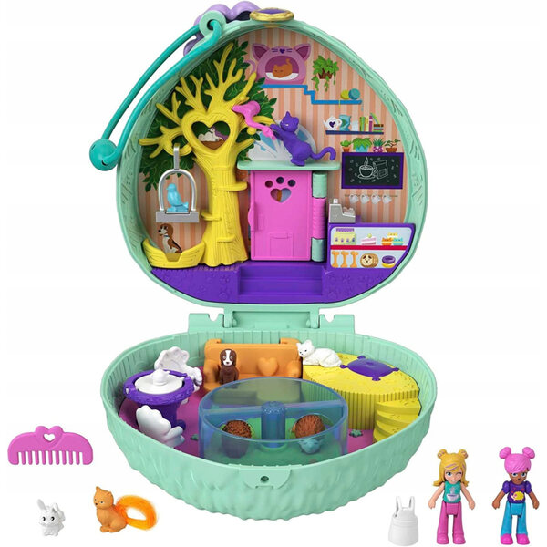 Polly Pocket Kawiarnia Jeza Mattel Gioco Compatto per Bambini 4+