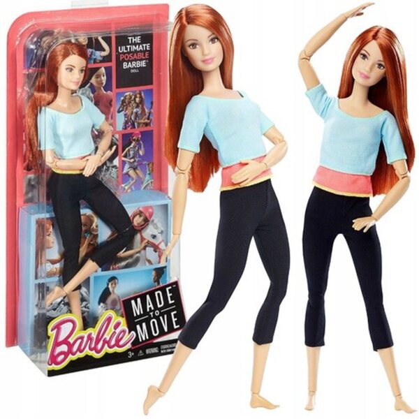 Barbie Made To Move 32 cm mit 22 flexiblen Gelenkpunkten