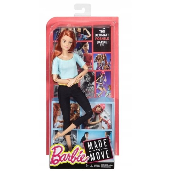 Barbie Made To Move 32 cm mit 22 flexiblen Gelenkpunkten