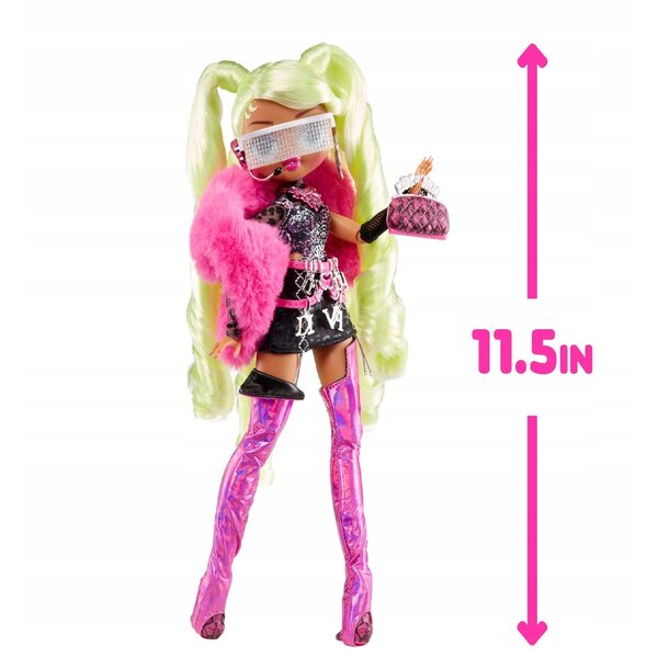 LOL. Verrassing! Fierce OMG Lady Diva - pop van 30 cm met accessoires en verlichting