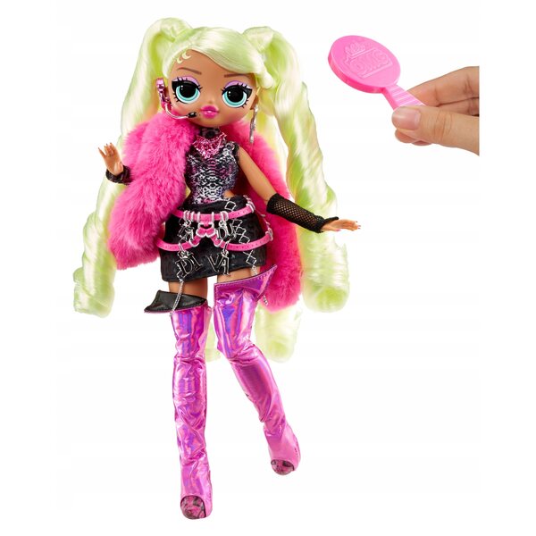 LOL. Verrassing! Fierce OMG Lady Diva - pop van 30 cm met accessoires en verlichting