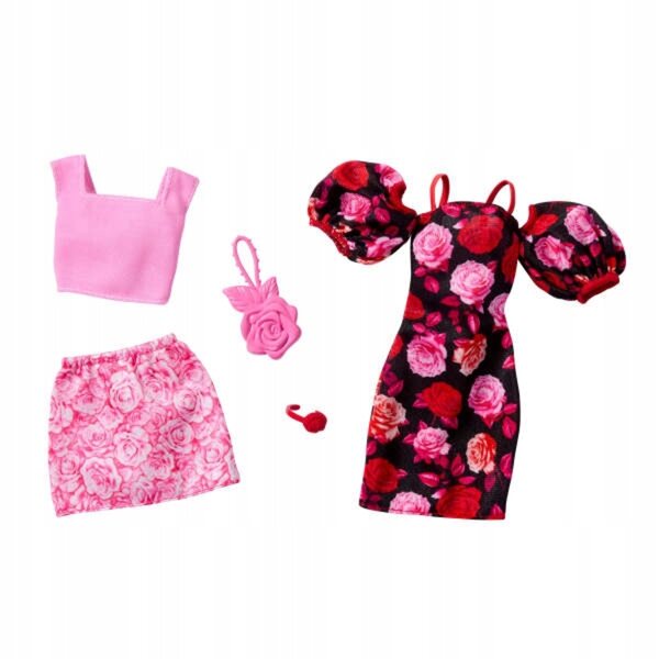 Barbie Ubranka und Zubehör im 2er-Pack – Kleidung und Outfits für Mattel-Puppen