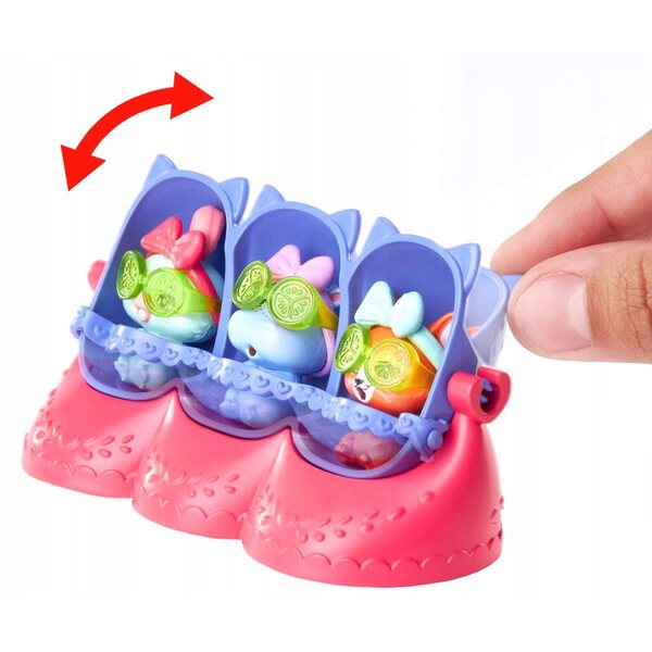 Enchantimals Baby Best Friends Hipcio Puppe mit 12 Überraschungen und Zubehör