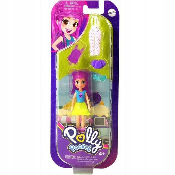 Polly Pocket HRD59 Fashion Set avec poupée et accessoires pour enfants à partir de 3 ans