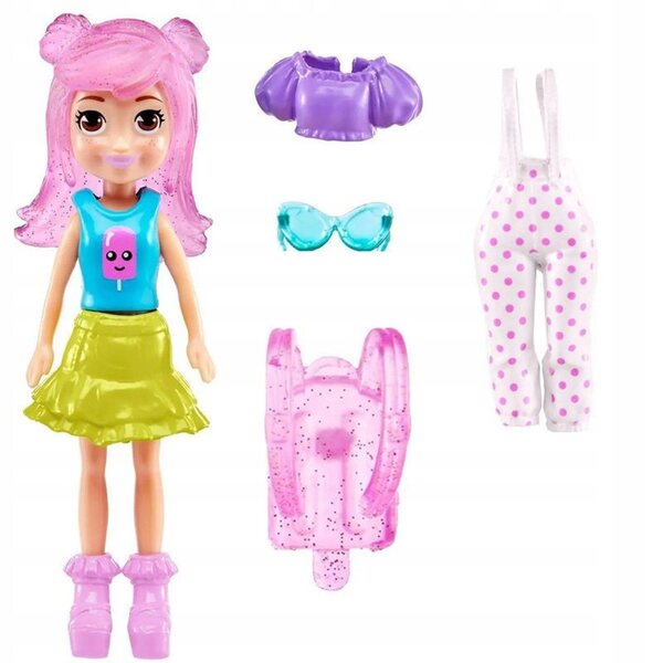 Polly Pocket HRD59 Fashion Set avec poupée et accessoires pour enfants à partir de 3 ans