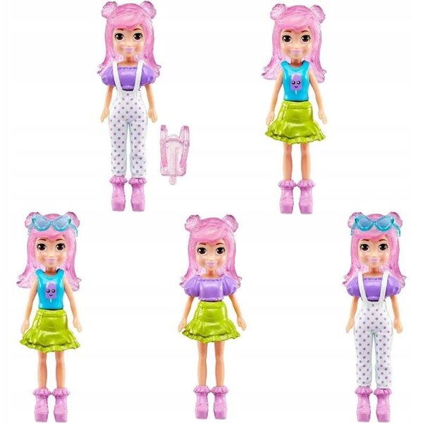 Polly Pocket HRD59 Fashion Set avec poupée et accessoires pour enfants à partir de 3 ans