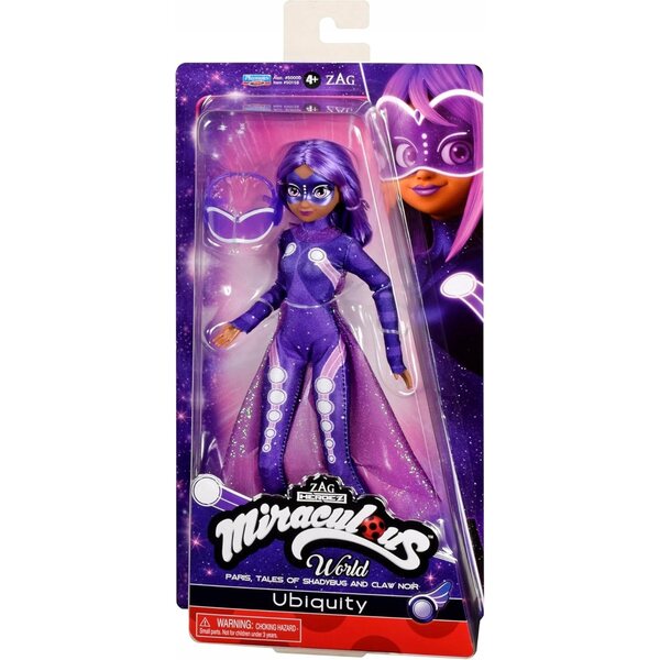 Bambola Ubiquity Miraculous Ladybug 26 cm con Articolazioni Mobili Bandai