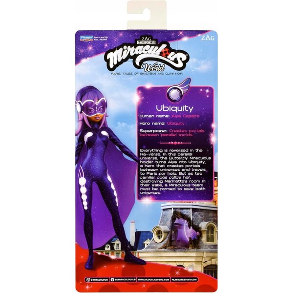 Bambola Ubiquity Miraculous Ladybug 26 cm con Articolazioni Mobili Bandai