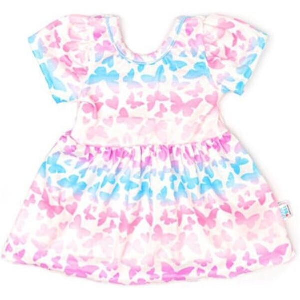 Kleid mit Schmetterlingsrock für 18-Zoll-Puppen – Uteruik Elegantes Kleid