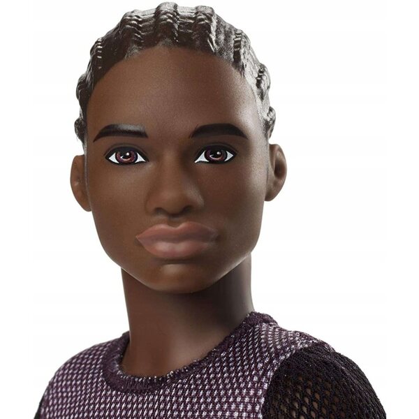 Ken Fashionistas Barbie Mattel mit Jeans und Sportshirt – CE-Spielzeug