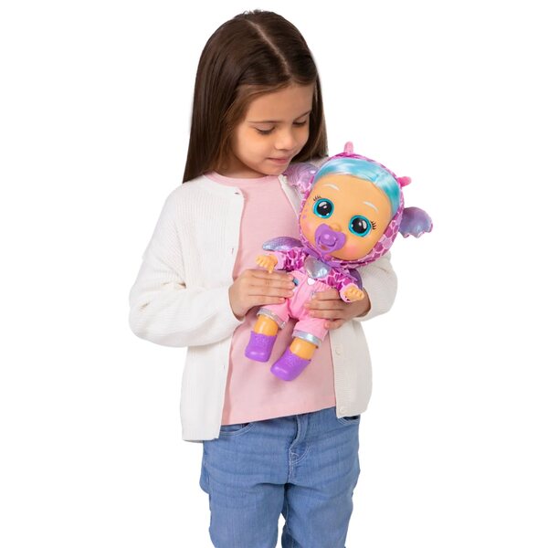Cry Babies Doll Dressy Fantasy Bruny: Weinende Puppe mit Geräuschen und Tränen, 30 cm