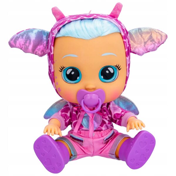 Cry Babies Doll Dressy Fantasy Bruny: Weinende Puppe mit Geräuschen und Tränen, 30 cm