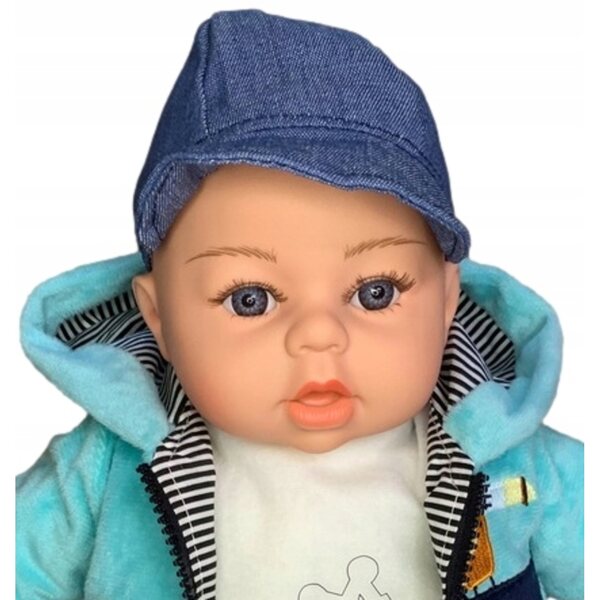 Bambola Baby Realistica 45 cm con Suoni e Accessori Adar per Bambini 2+