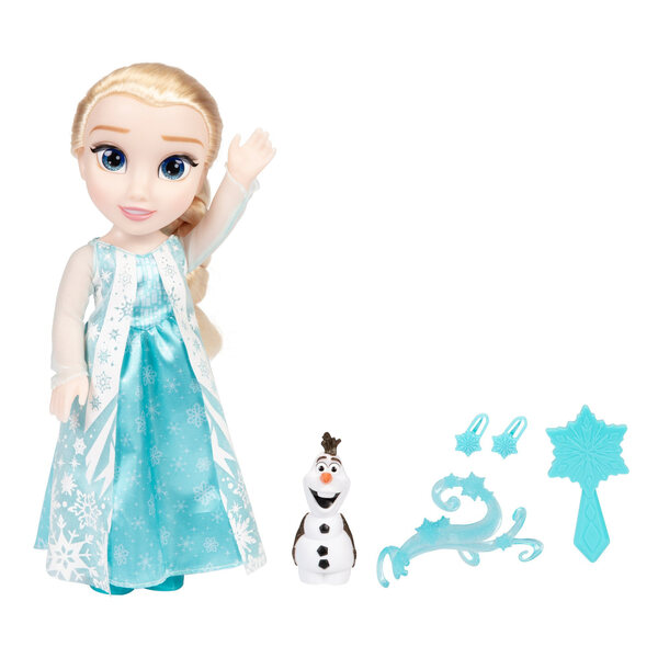 Bambola Elsa Disney Frozen 2 35 cm che canta Let it Go multilingue