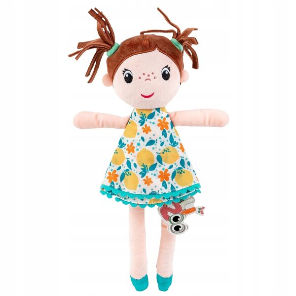 ELKA Stoffpuppe 30 cm – sensorisches Stofftier für Neugeborene