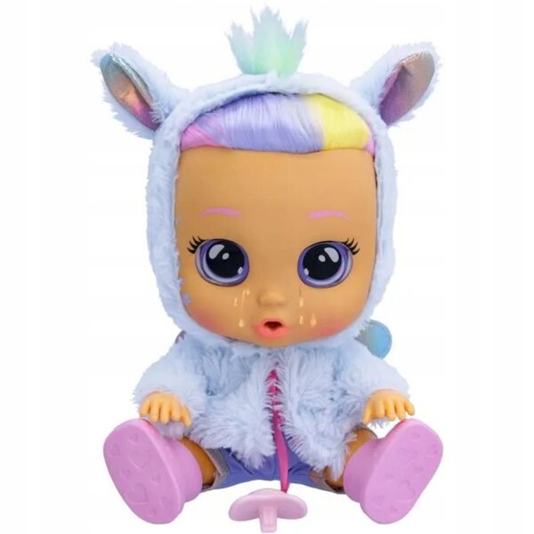 Bambola Cry Babies Dressy Fantasy Jenna 30,5 cm con Suoni e Lacrime Realistiche