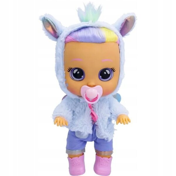 Bambola Cry Babies Dressy Fantasy Jenna 30,5 cm con Suoni e Lacrime Realistiche