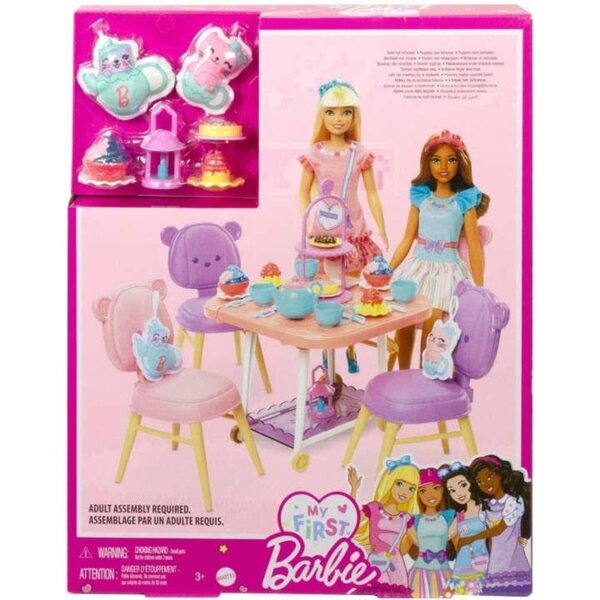 Barbie-Set mit Kleiderschrank, Puppe und Mattel-Zubehör – kreative Kleidung und Spiele