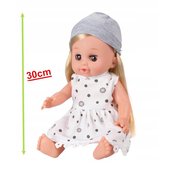 Martynka bambola Interattiva con Passeggino e Accessori Completi per Bambini 3+