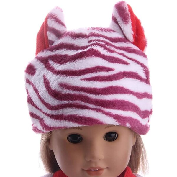 Pigiama con Cappello per Bambole 46 cm - Abbigliamento Casual Uteruik Tigre