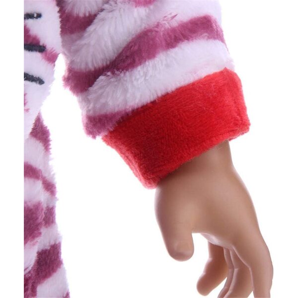 Pigiama con Cappello per Bambole 46 cm - Abbigliamento Casual Uteruik Tigre