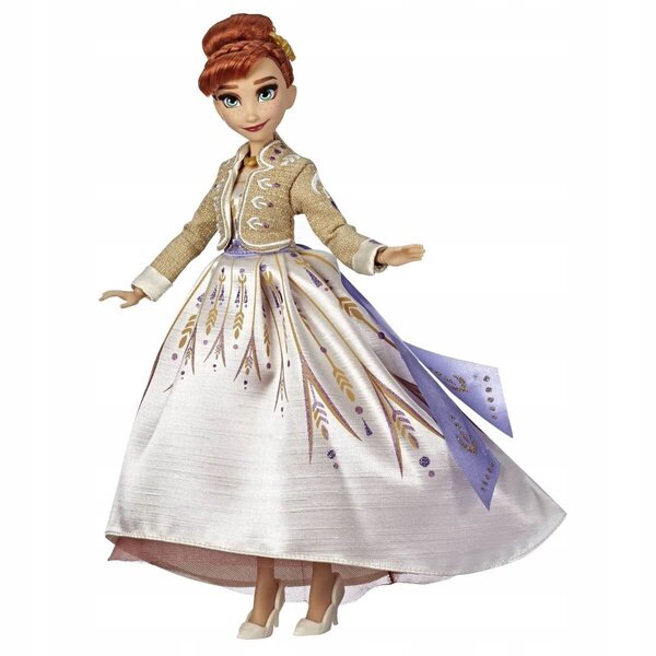 Anna Deluxe Puppe aus Frozen 2 Hasbro im eleganten Kleid 28 cm