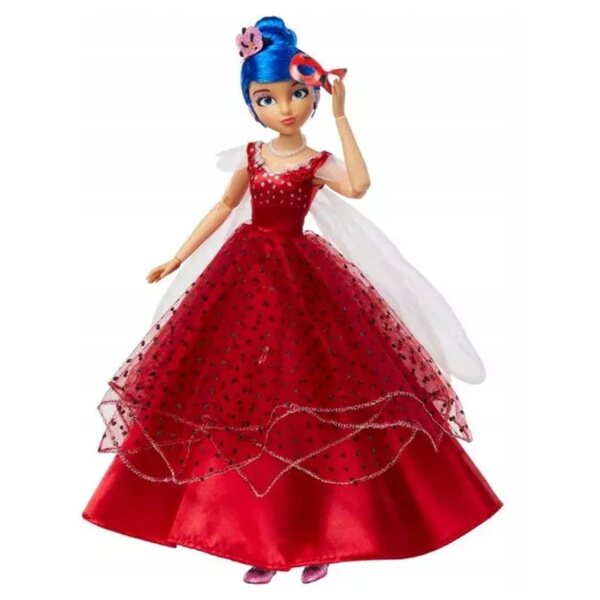 Miraculous Ladybug bambola in abito da ballo con maschera 28 cm – Giocattolo per bambini
