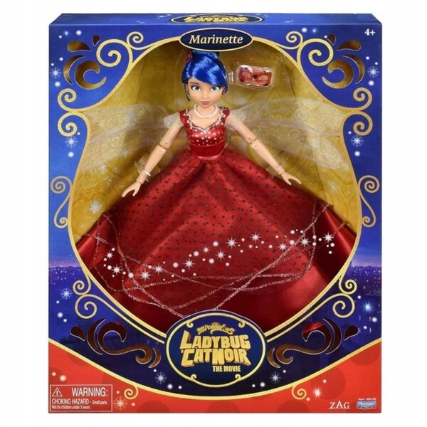 Miraculous Ladybug bambola in abito da ballo con maschera 28 cm – Giocattolo per bambini
