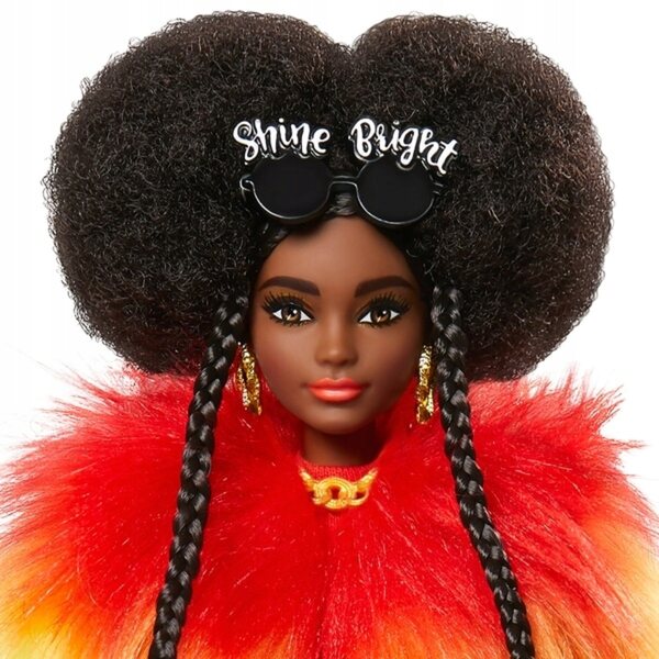 Barbie Extra Shine Bright mit Zubehör – Mattel-Puppe für Kinder ab 3 Jahren