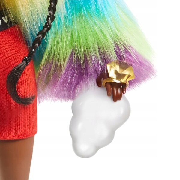 Barbie Extra Shine Bright mit Zubehör – Mattel-Puppe für Kinder ab 3 Jahren