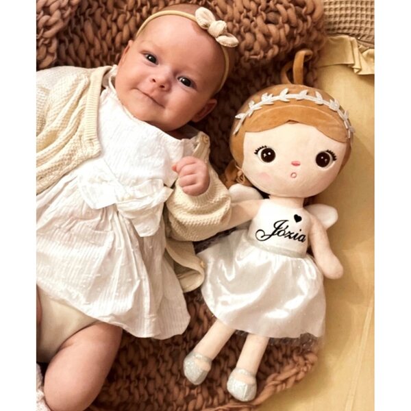 Bambola personalizzata Metoo White Angel 35 cm - un regalo per i bambini