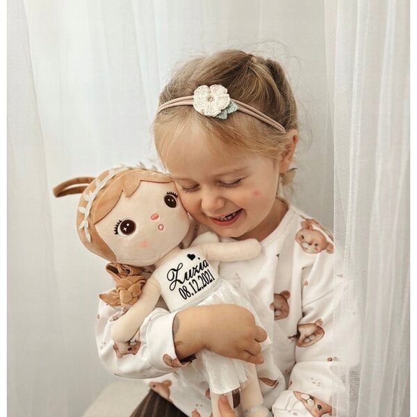 Bambola personalizzata Metoo White Angel 35 cm - un regalo per i bambini