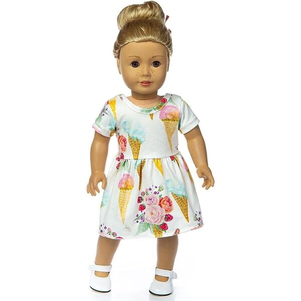 46 cm großes Uteruik-Puppen-Outfit mit Unterhose, Modeaccessoires für 18-Zoll-Puppen
