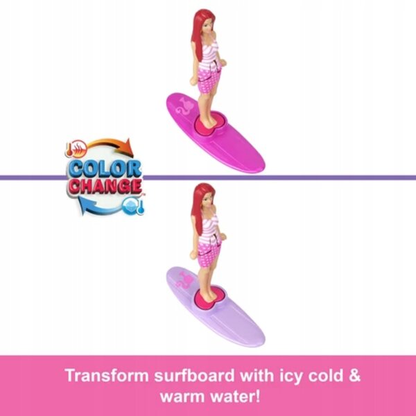 Barbie Mini BarbieLand Beach Cabriolet mit Mini Barbie und Zubehör